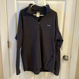 Men’s Patagonia fleece 3/4 zip pullover